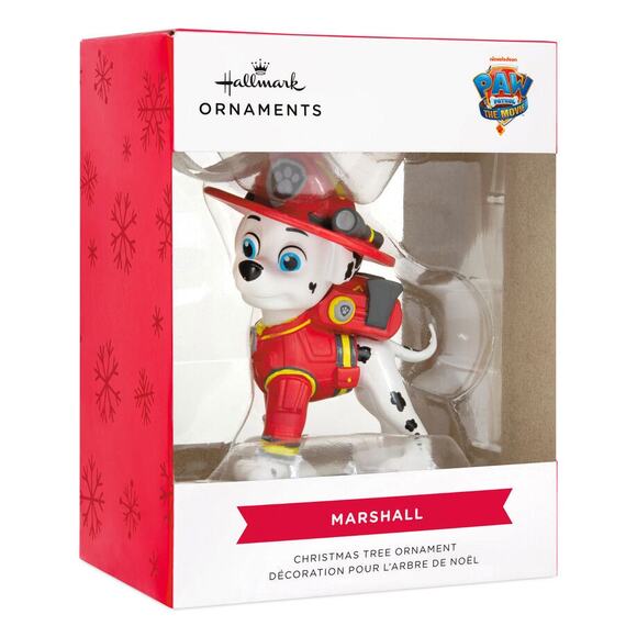 Paw Patrol: The Movie™‎ Hallmark Ornament Bundle Marshall & Rubble New in Box - Picture 9 of 9